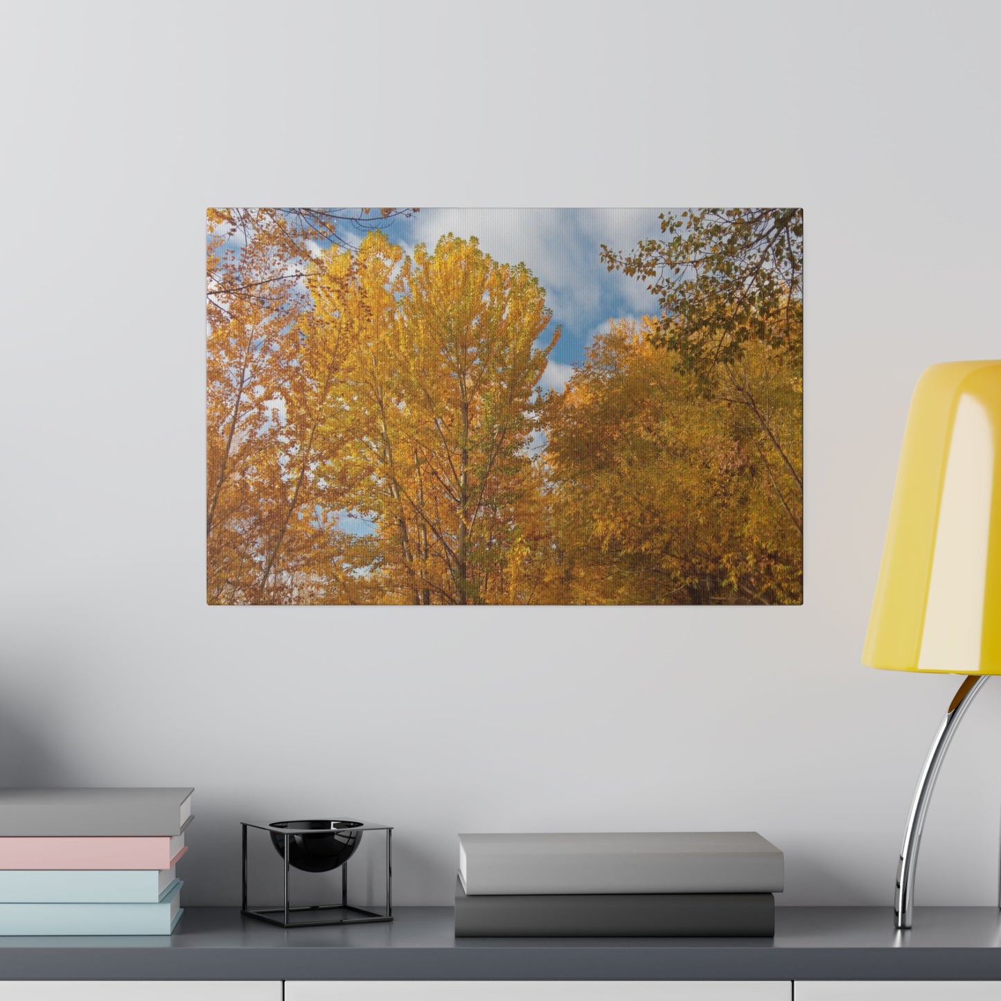 Autumn Gold Matte Canvas
