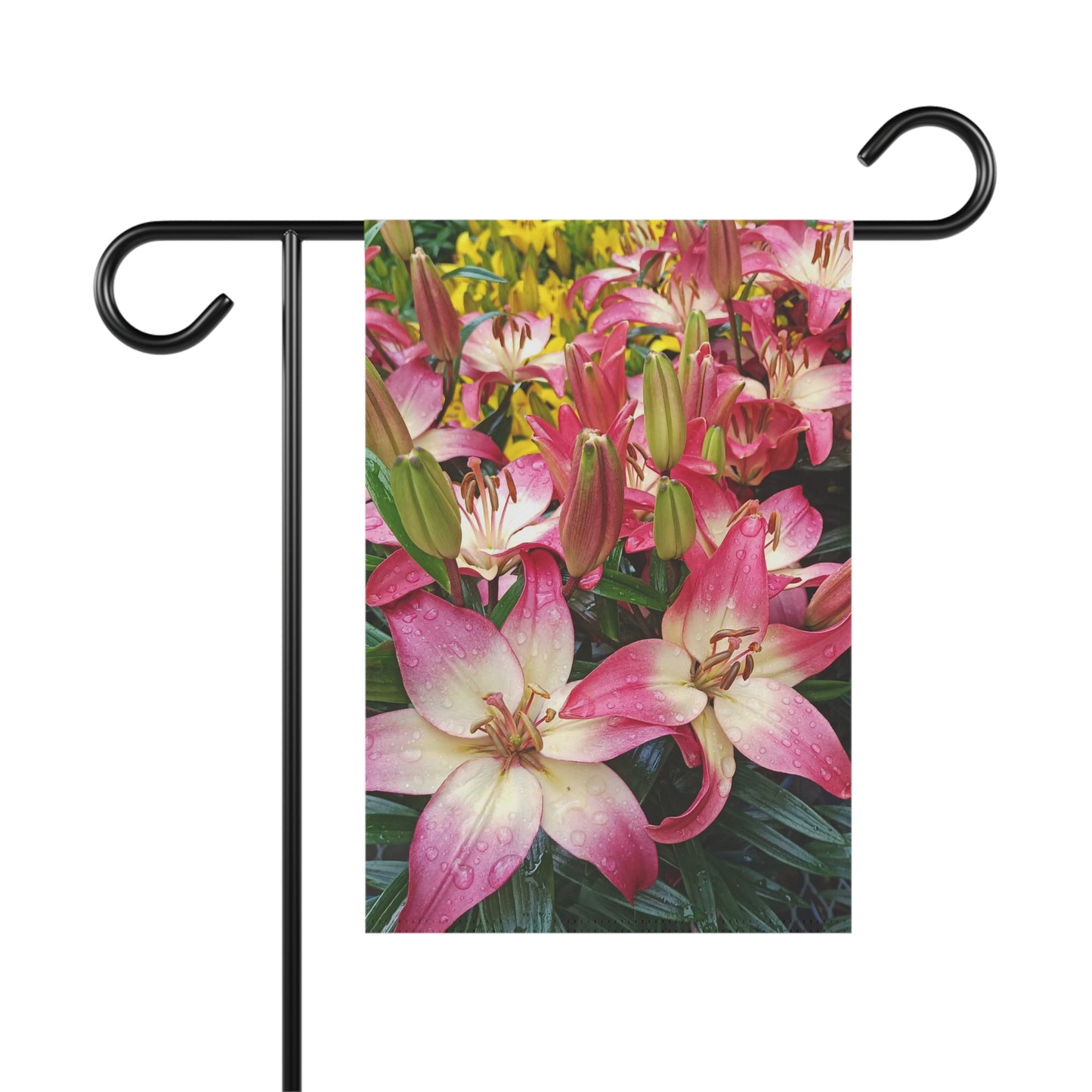 Lovely Lilies Garden & House Banner