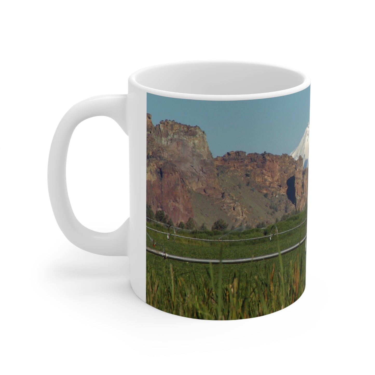 Mountain & Rocky Cliffs Ceramic Mug 11oz