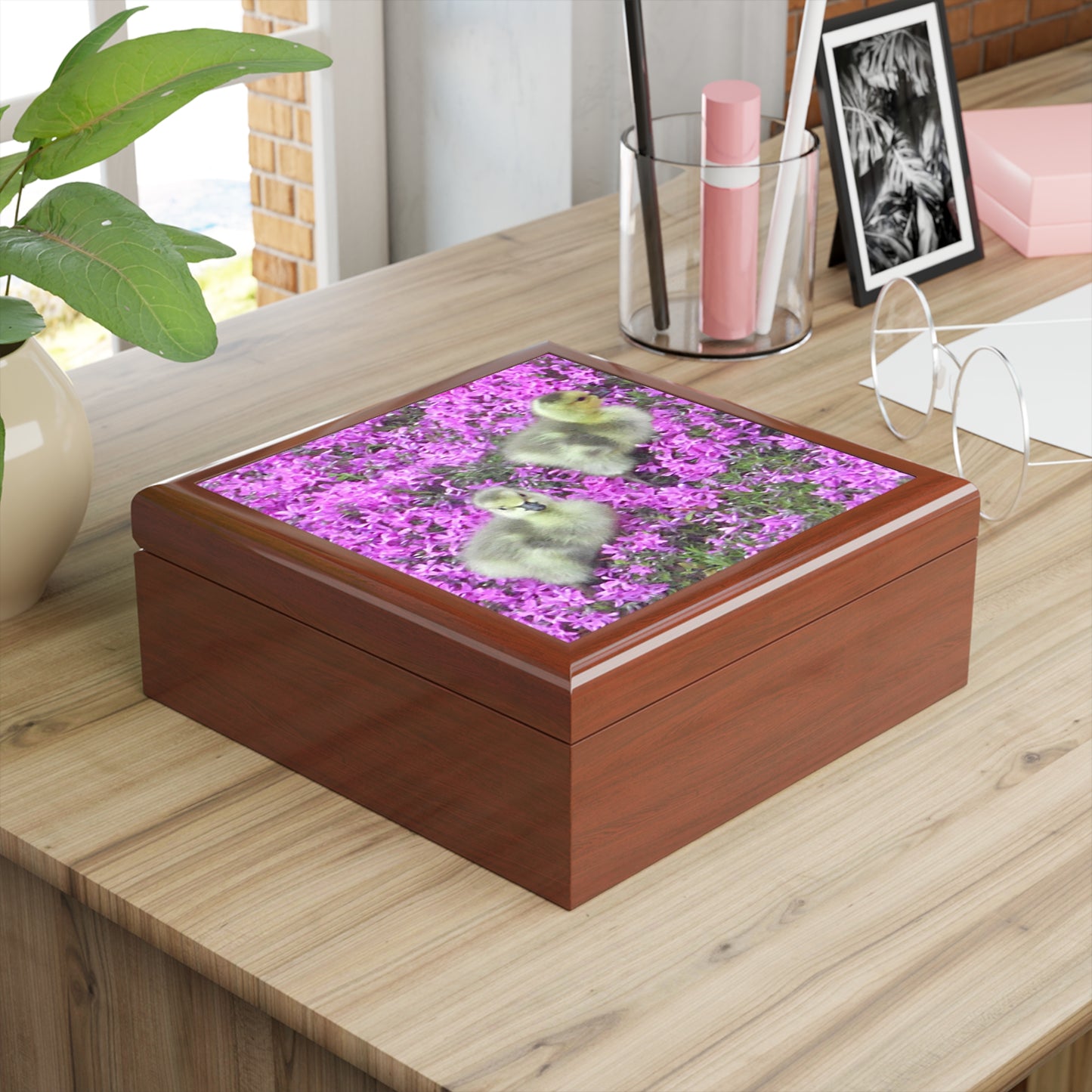 Precious Peeps Jewelry Box ~ 7.24"