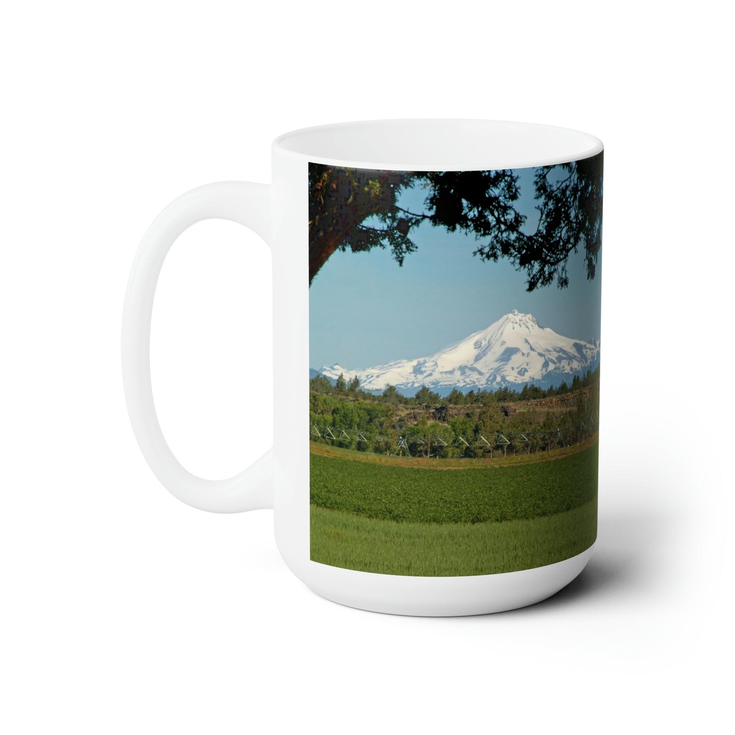 Juniper Framed Mountain Ceramic Mug 15oz