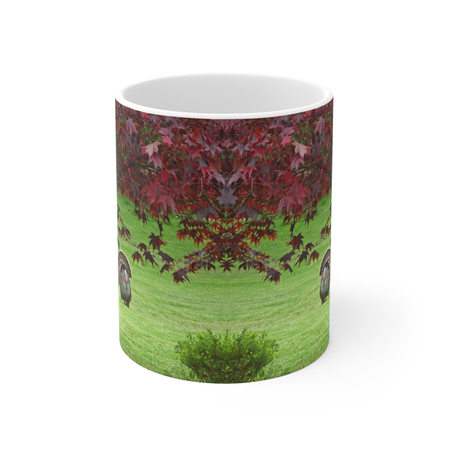 Autumn Turkey Ceramic Mug 11oz