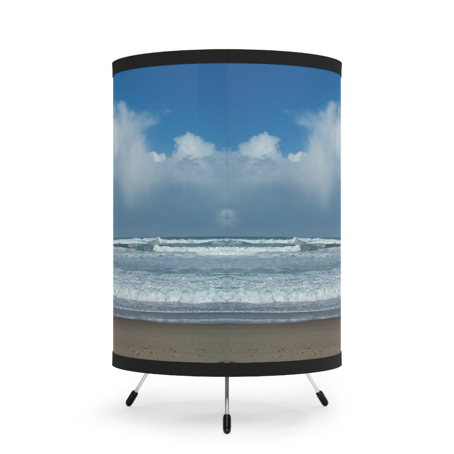 Blue Sky Beach Tripod Lamp