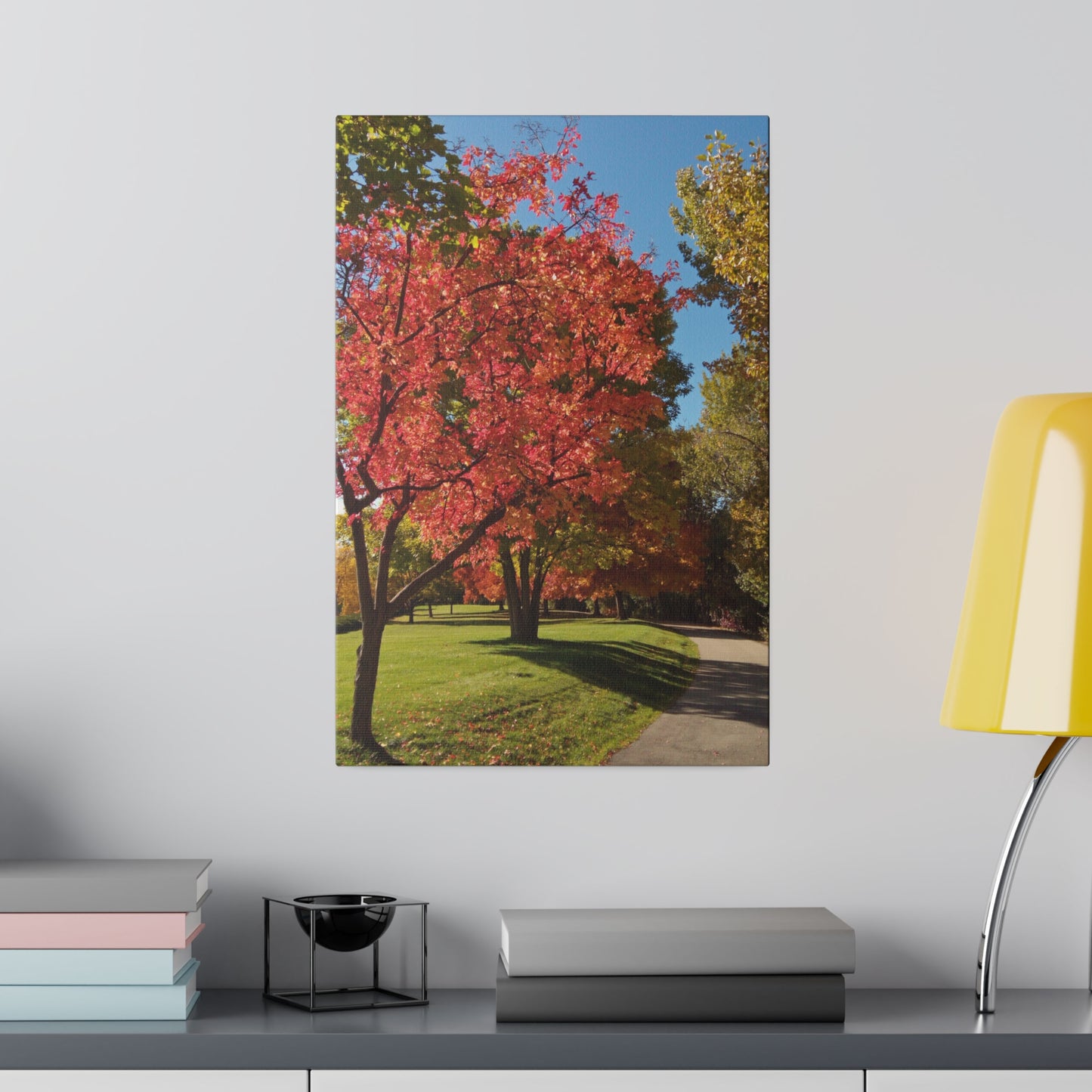 Autumn Glow Matte Canvas