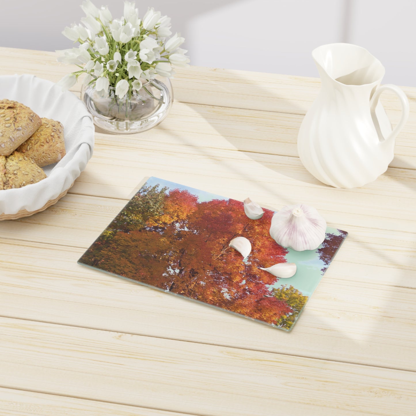 Autumn Radiance Cutting Board Dishwasher Safe