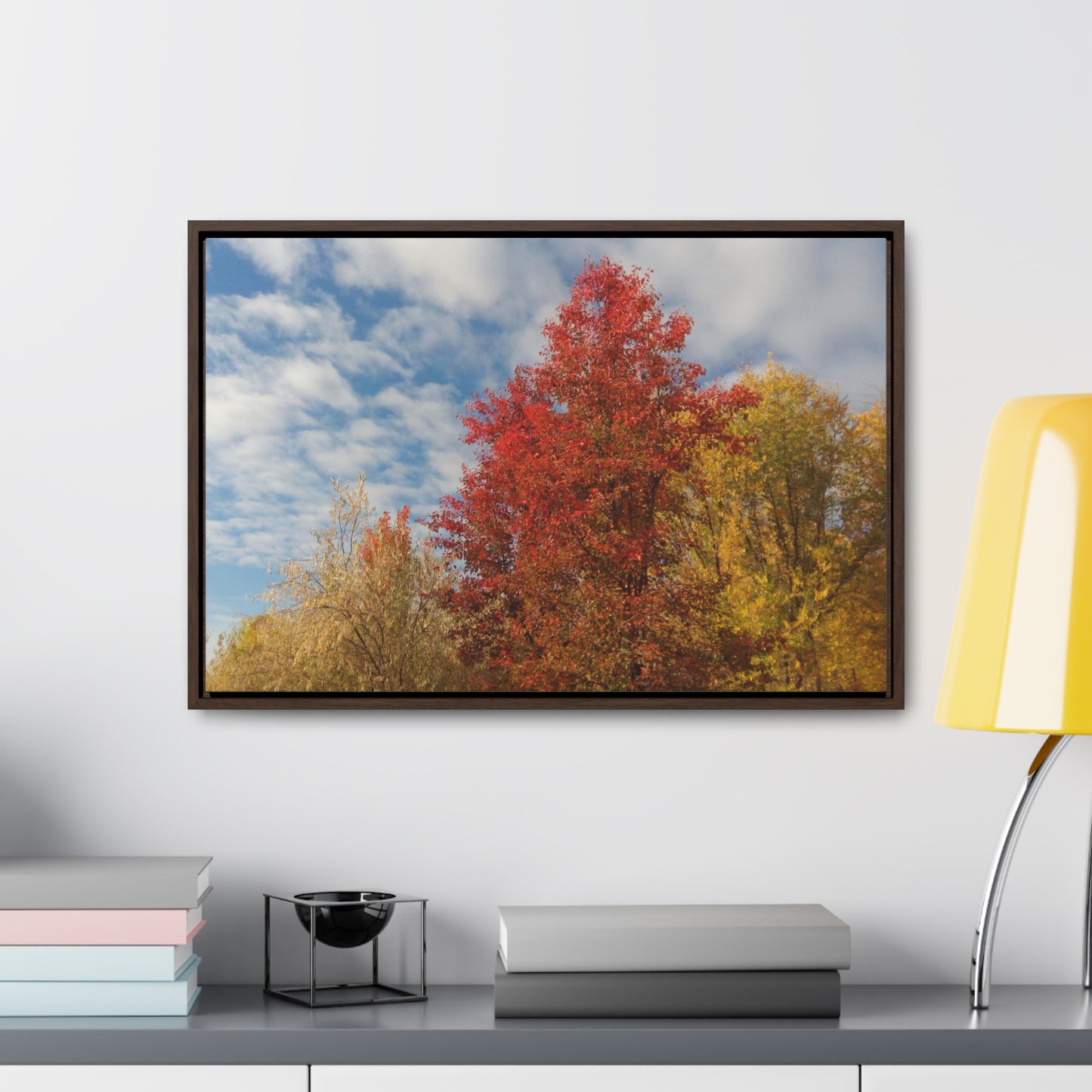 Autumn Sky Gallery Canvas Wraps Framed