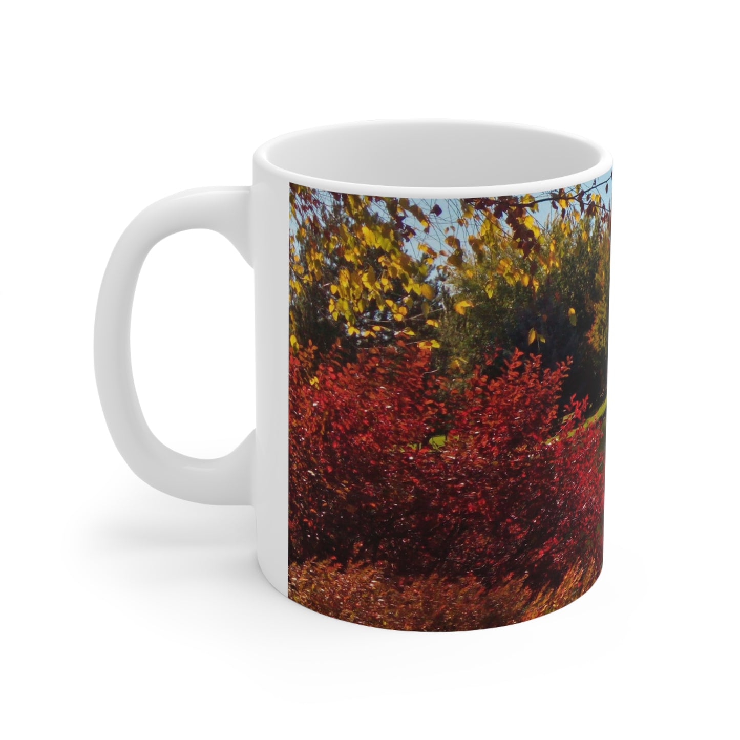 Autumn Fountain Ceramic Mug 11oz