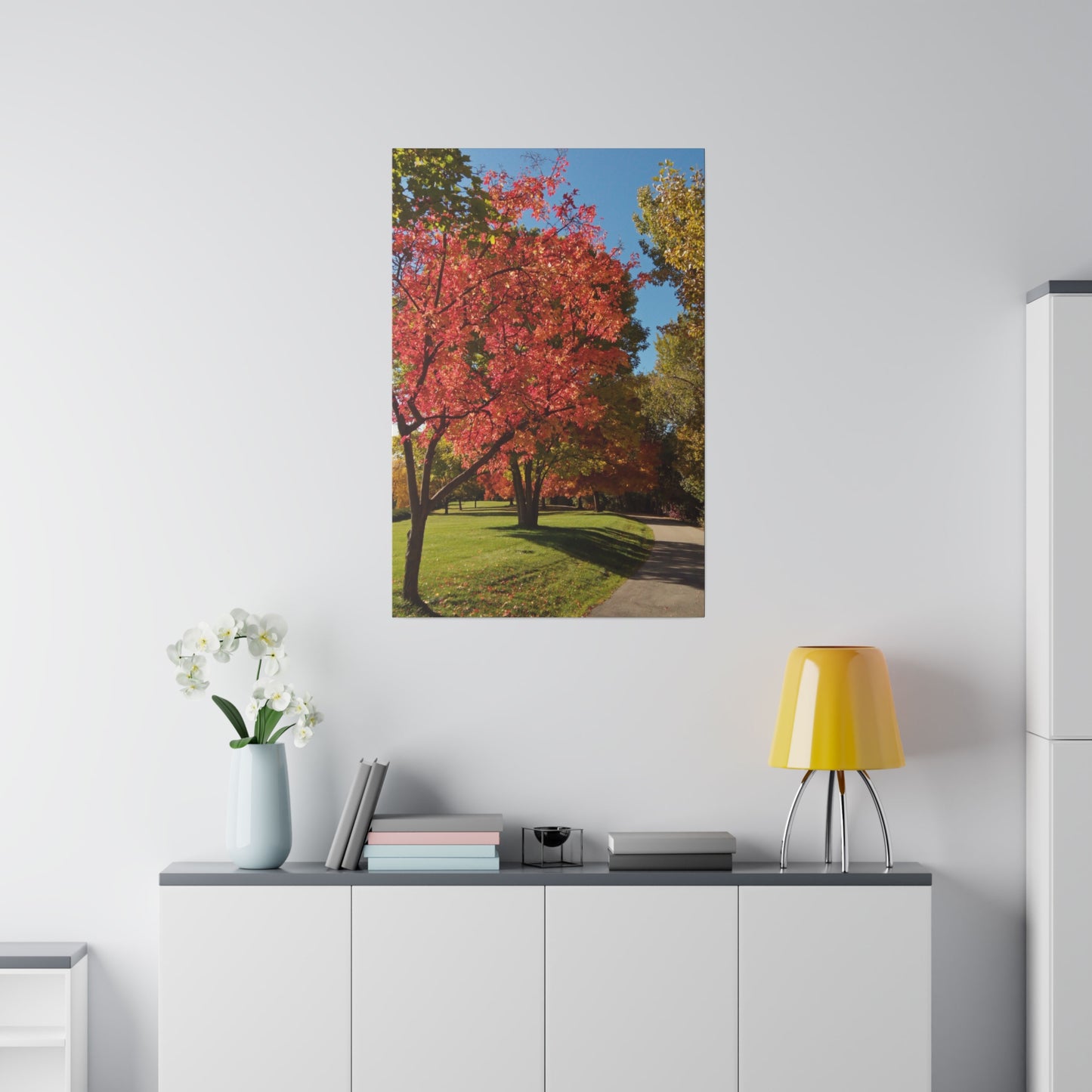 Autumn Glow Matte Canvas