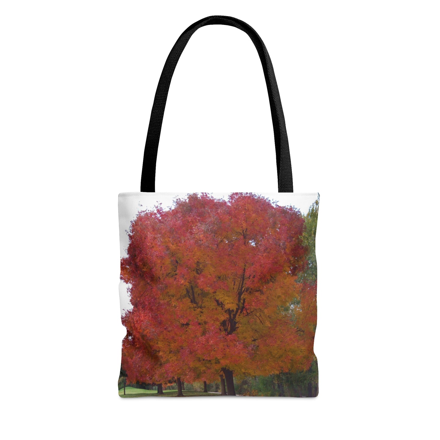 Autumn Tree Mid Fall Tote Bag