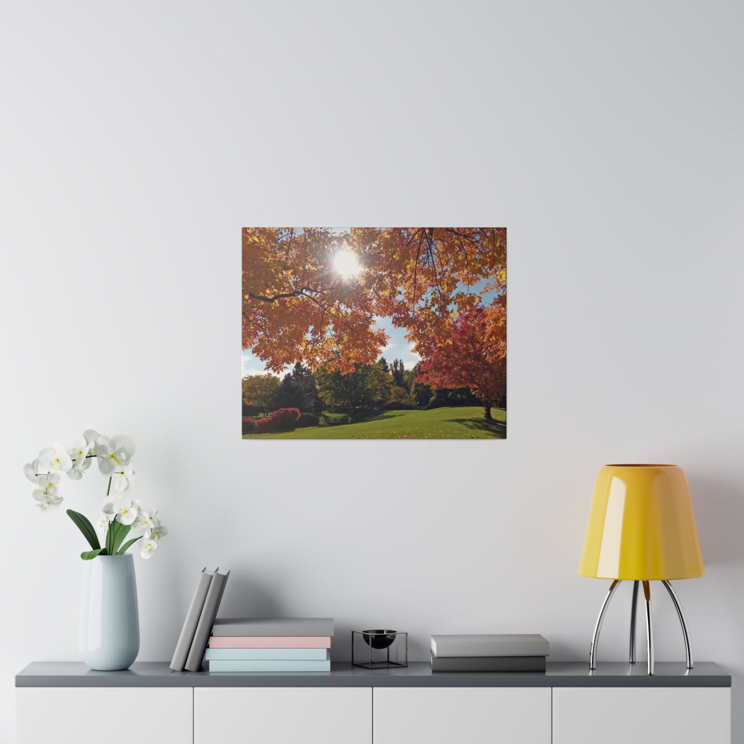 Autumn Light Matte Canvas
