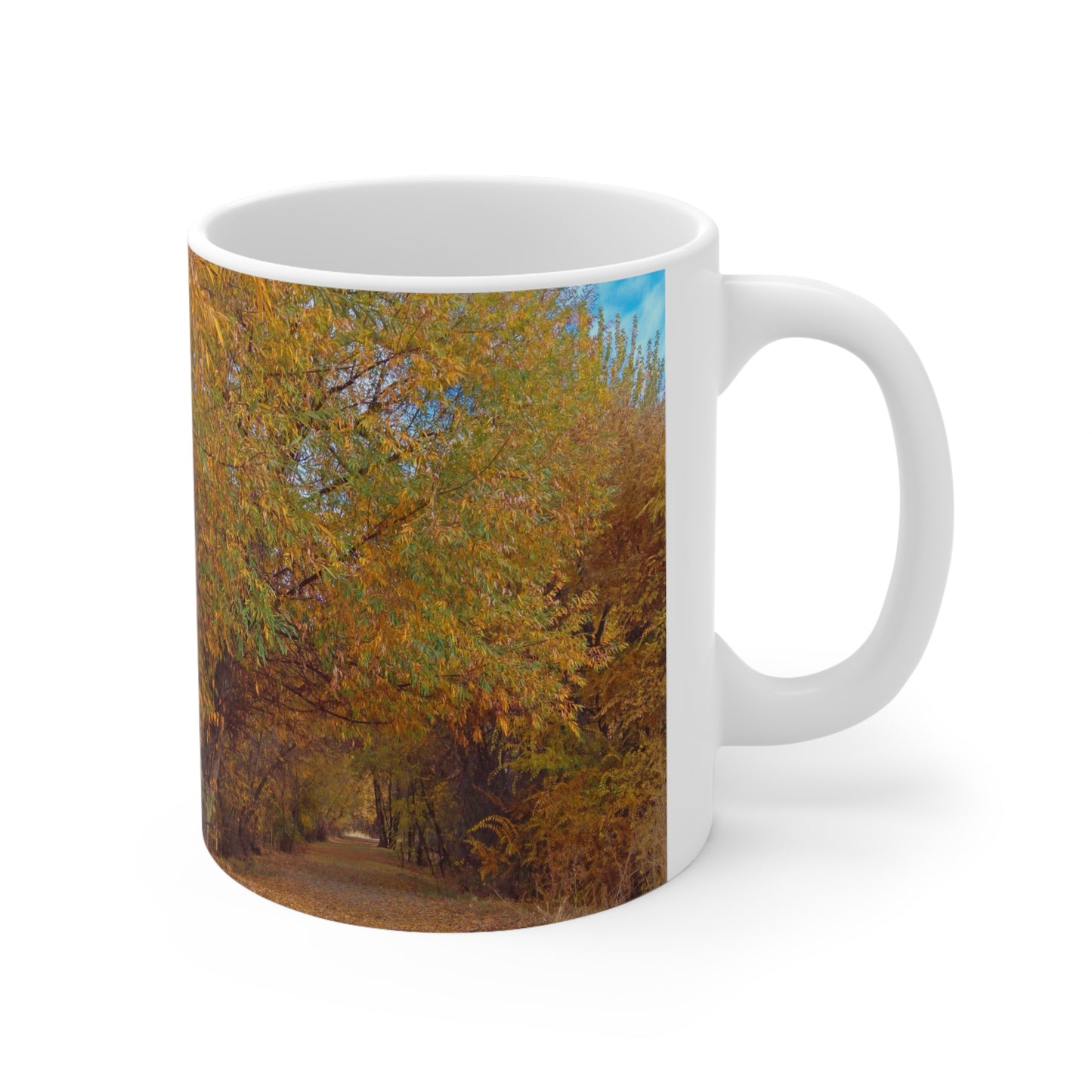 Autumn Path Ceramic Mug 11oz