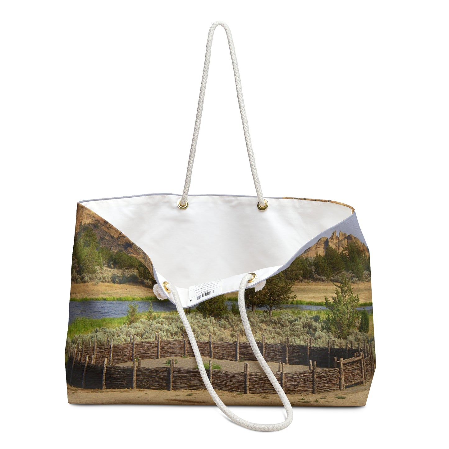 Scenic Round Pen Weekender Bag