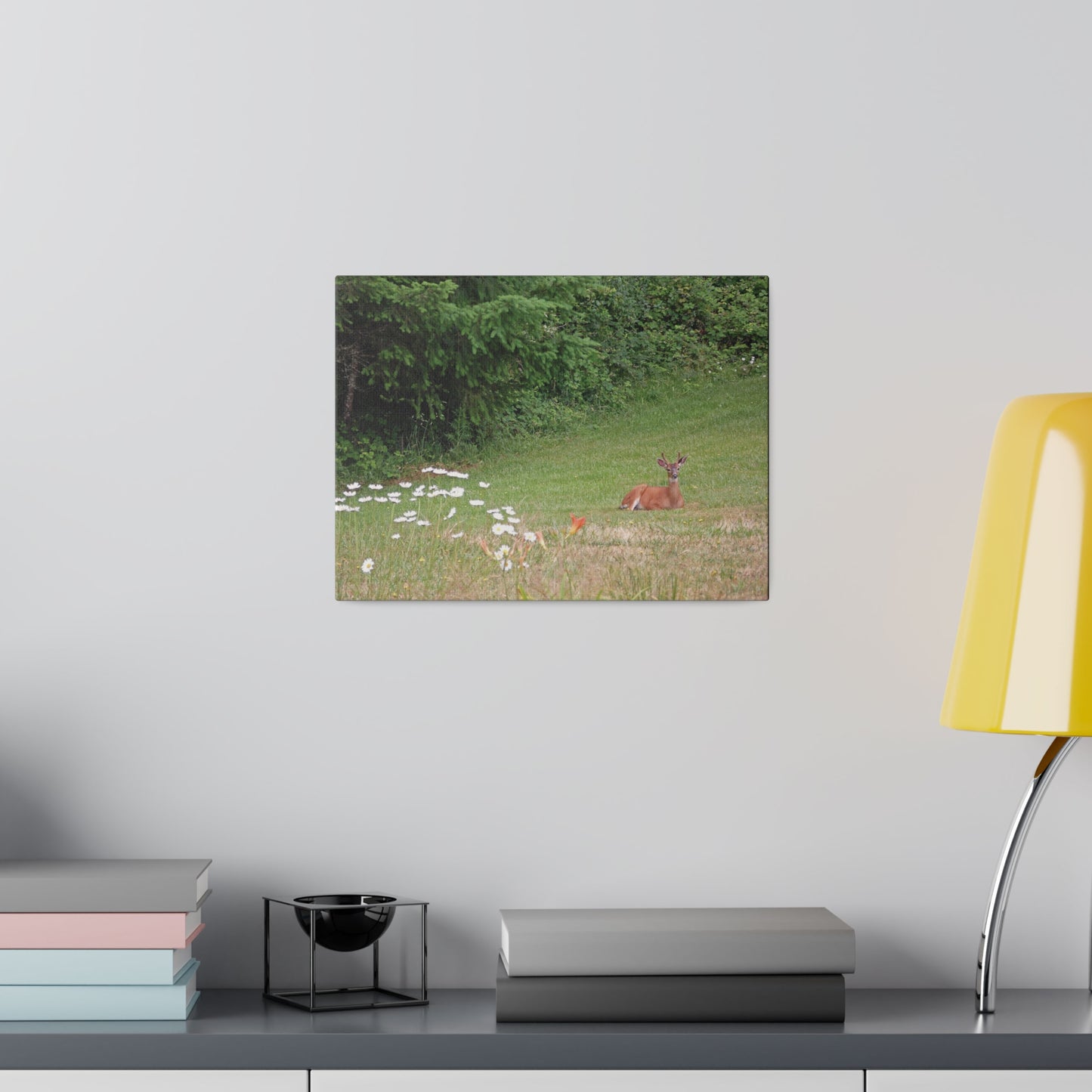 Peace In The Meadow Matte Canvas