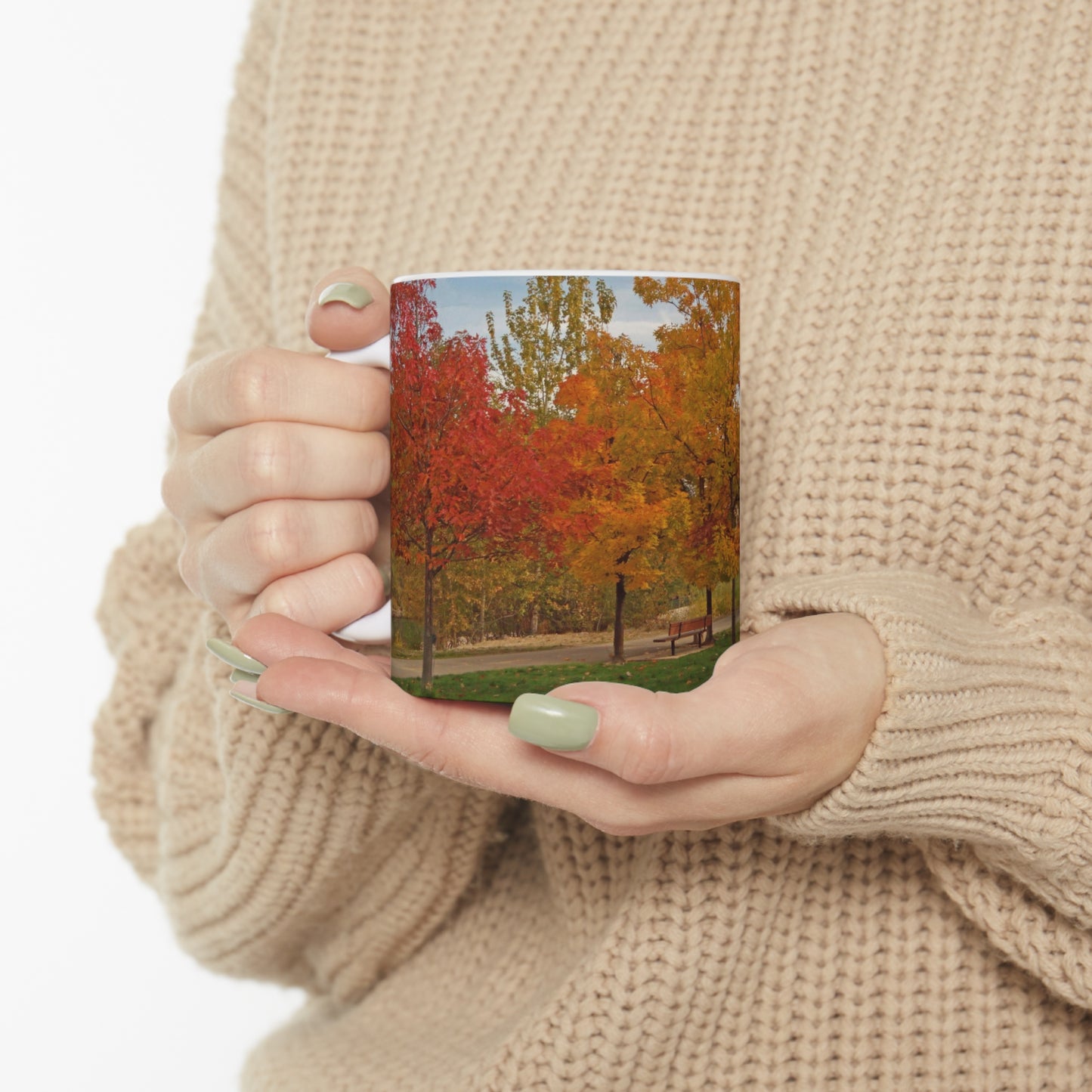 Autumn Serenity Ceramic Mug 11oz