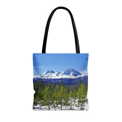 Winter Two Sisters Tote Bag