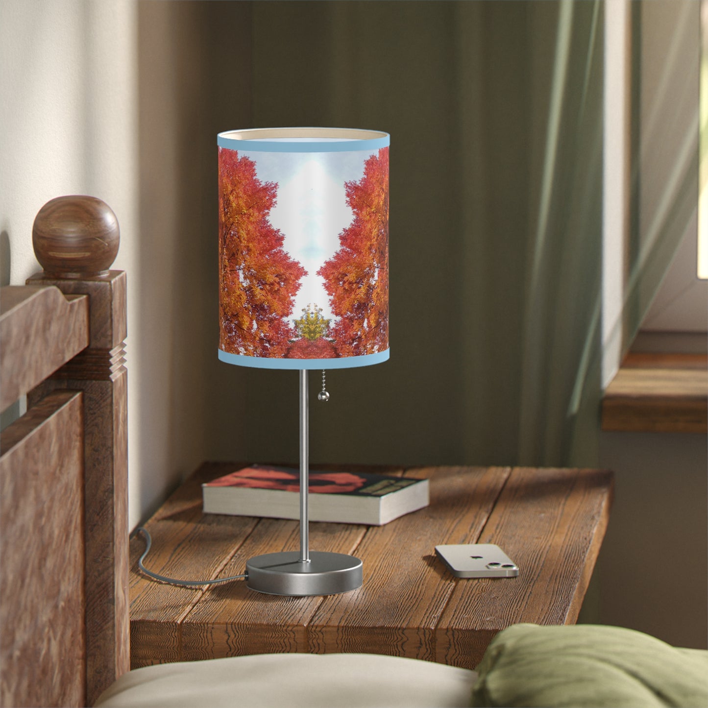 Autumn Radiance Lamp on a Stand