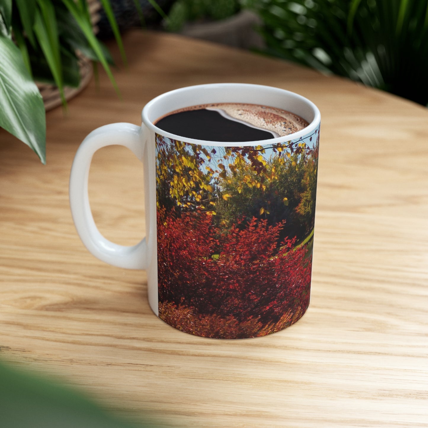 Autumn Fountain Ceramic Mug 11oz