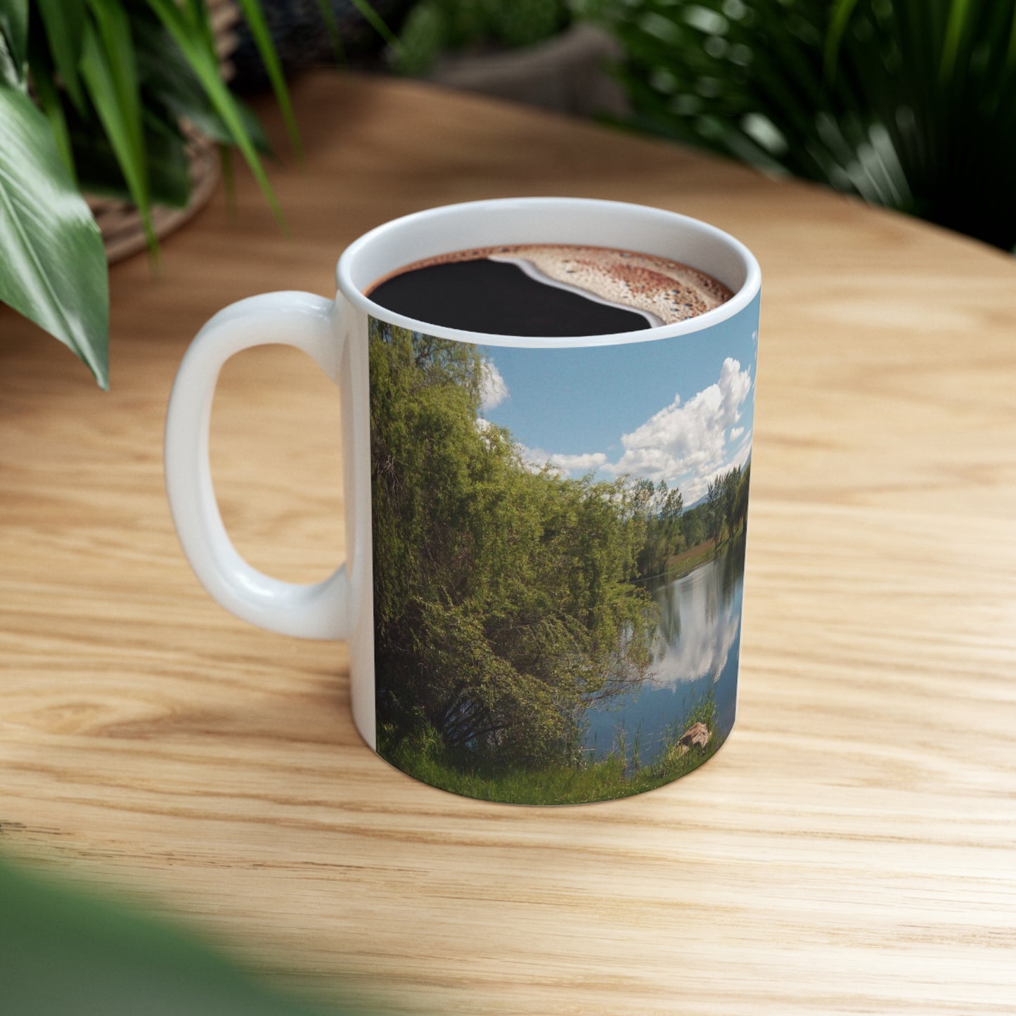 Peaceful Pond Ceramic Mug 11oz