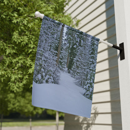 Snowy Woods Garden & House Banner