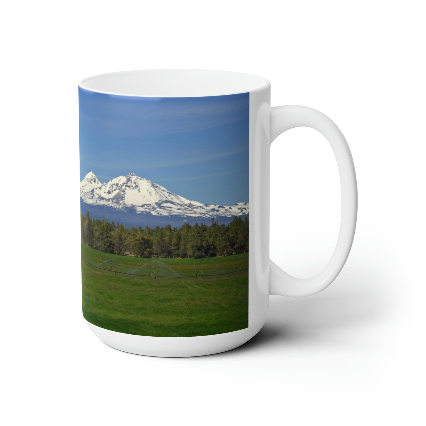 Mountain Field Ceramic Mug 15oz