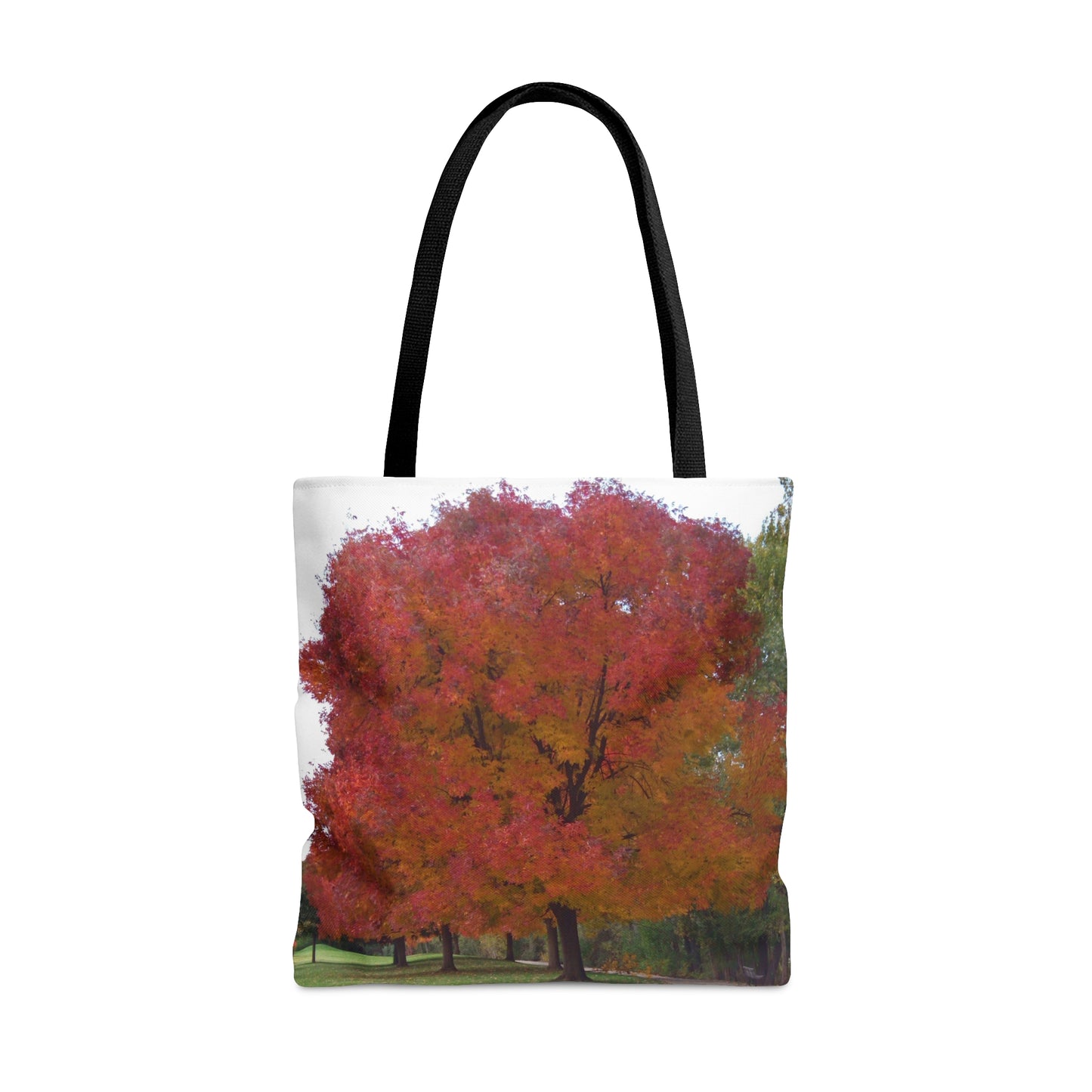 Autumn Tree Mid Fall Tote Bag