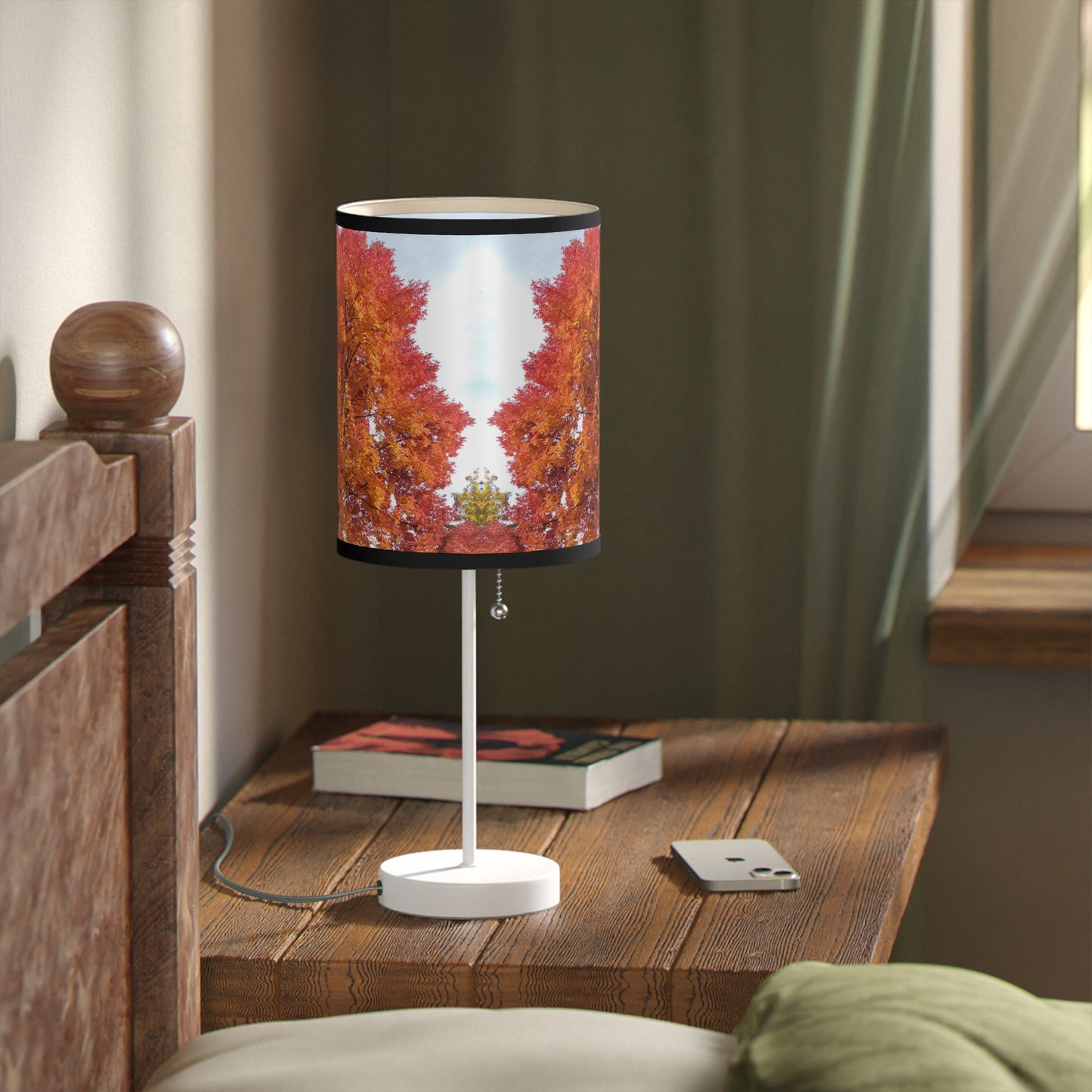 Autumn Radiance Lamp on a Stand