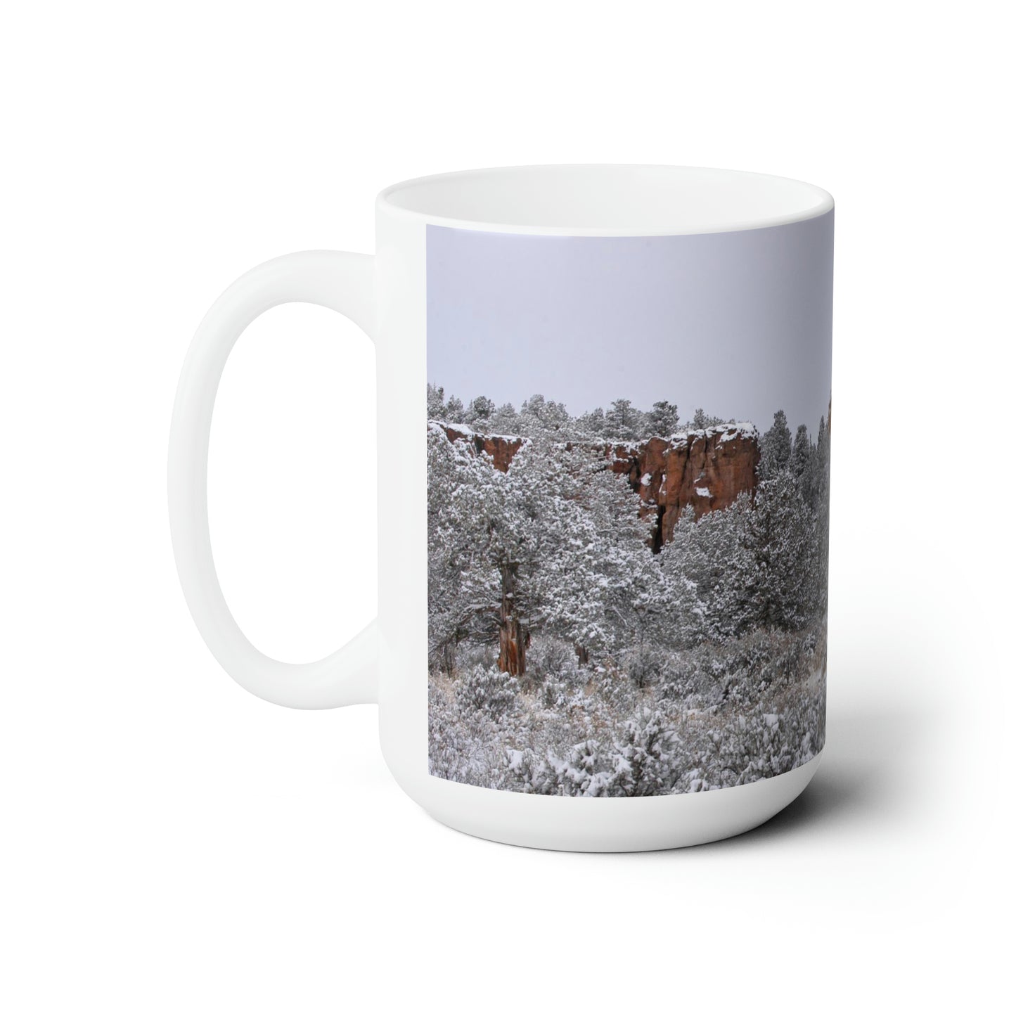 Winter Canyon Ceramic Mug 15oz