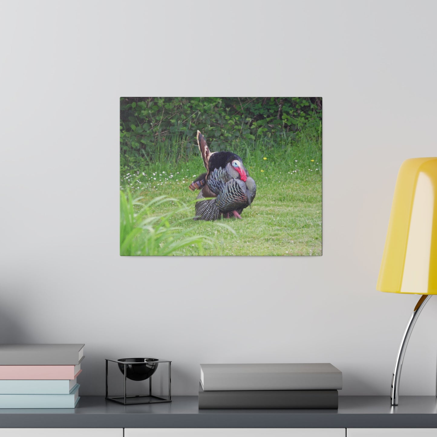 Turkey Trot Matte Canvas