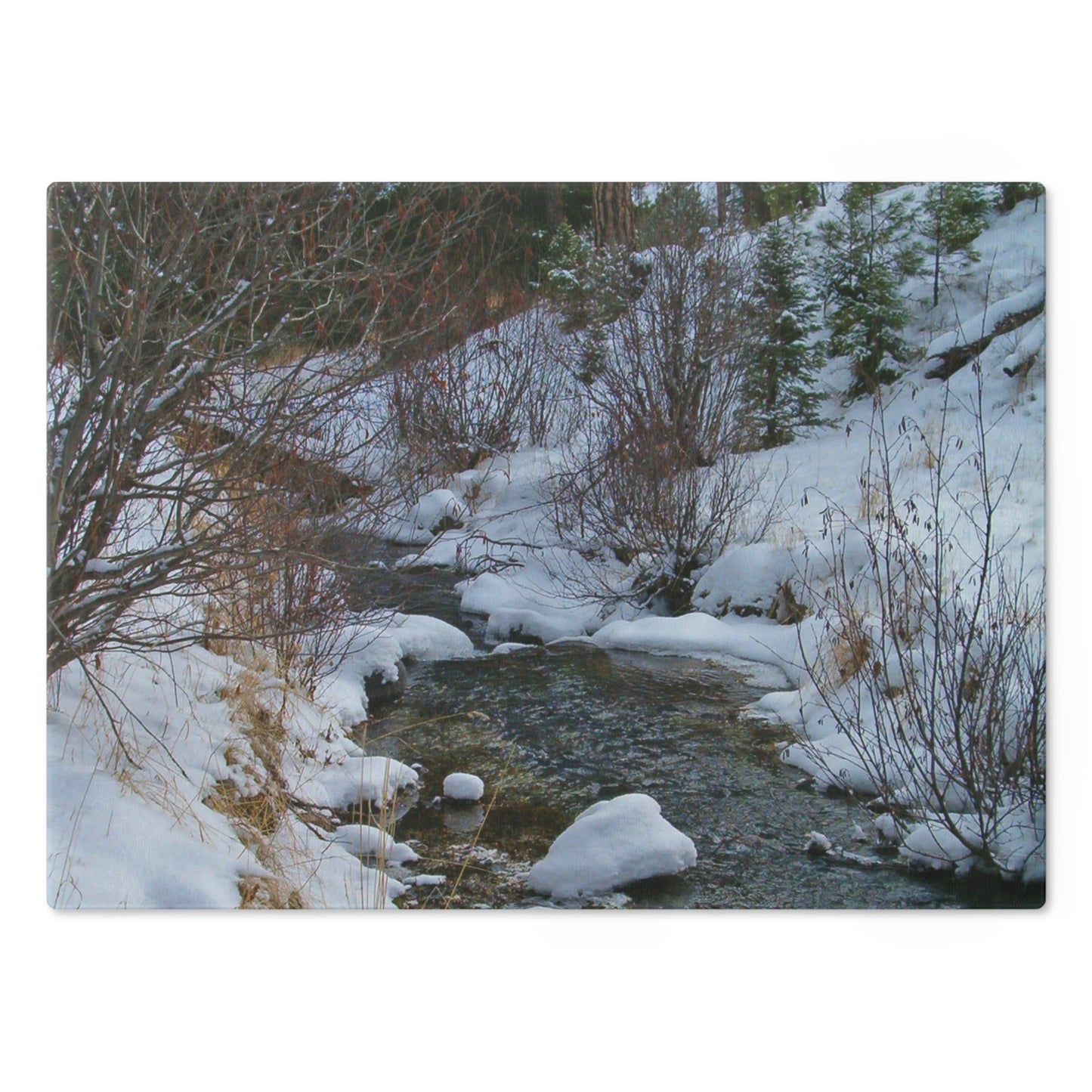 Snowy Creek Cutting Board Dishwasher Safe