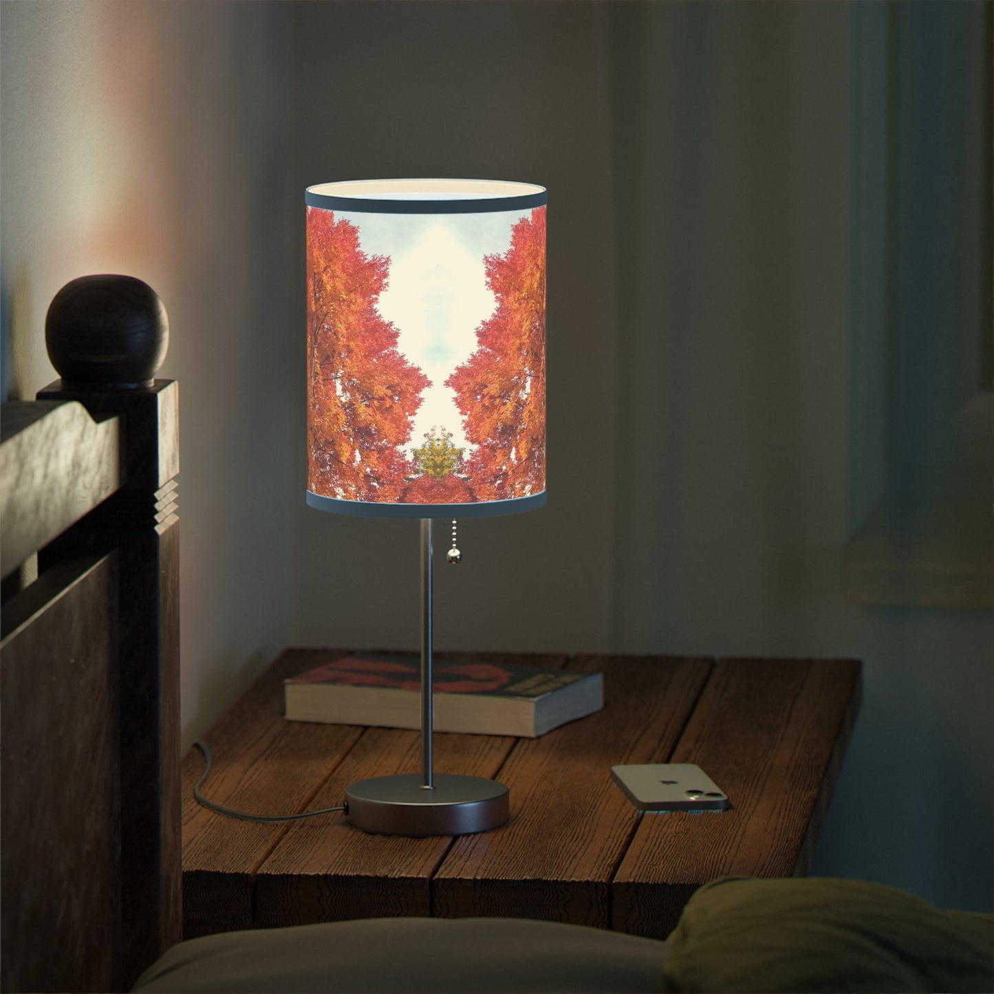 Autumn Radiance Lamp on a Stand