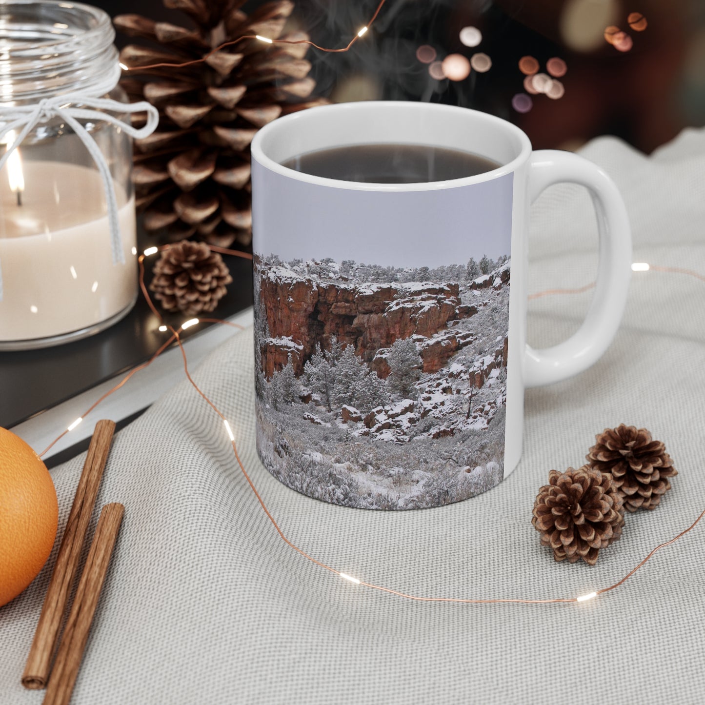 Winter Canyon Ceramic Mug 11oz