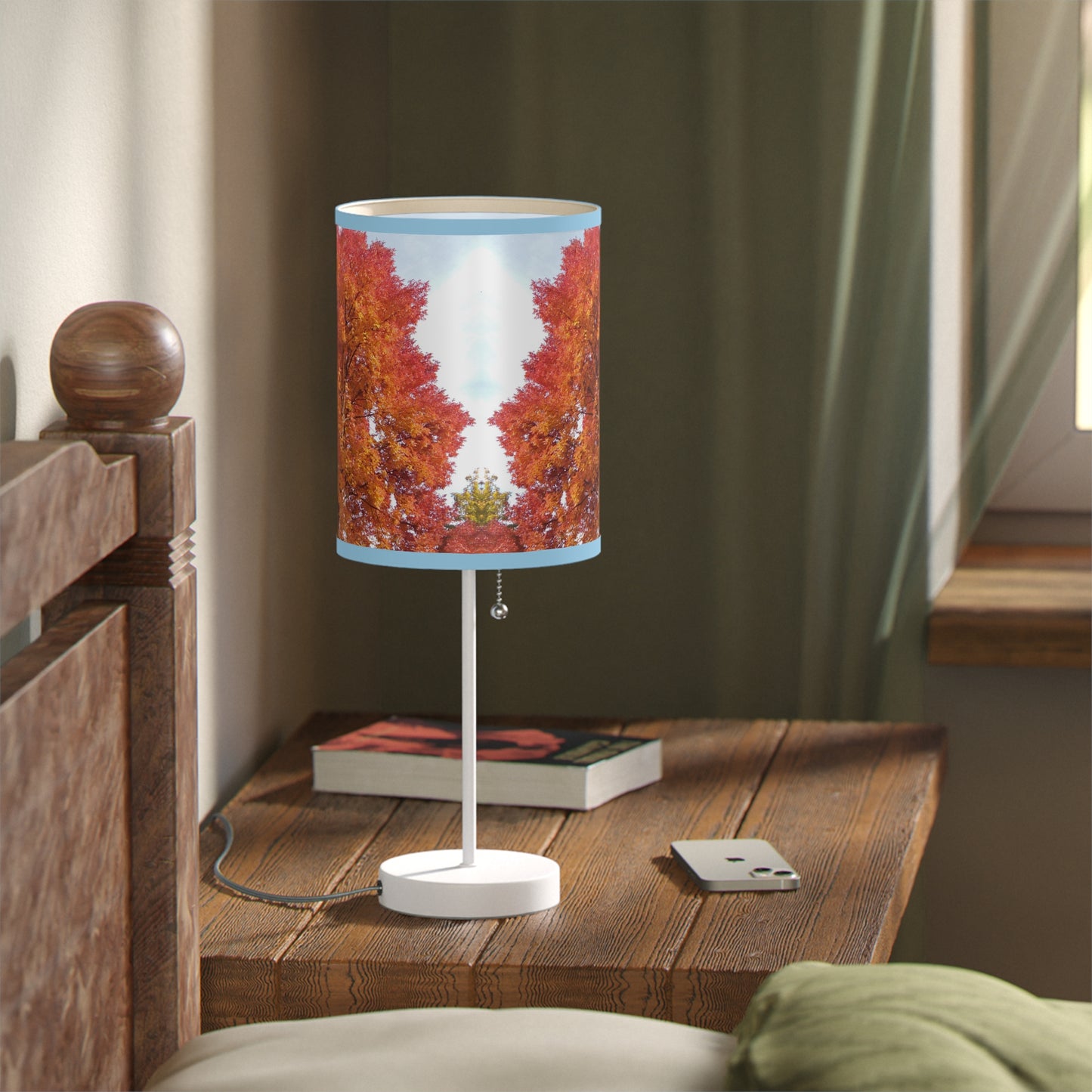 Autumn Radiance Lamp on a Stand