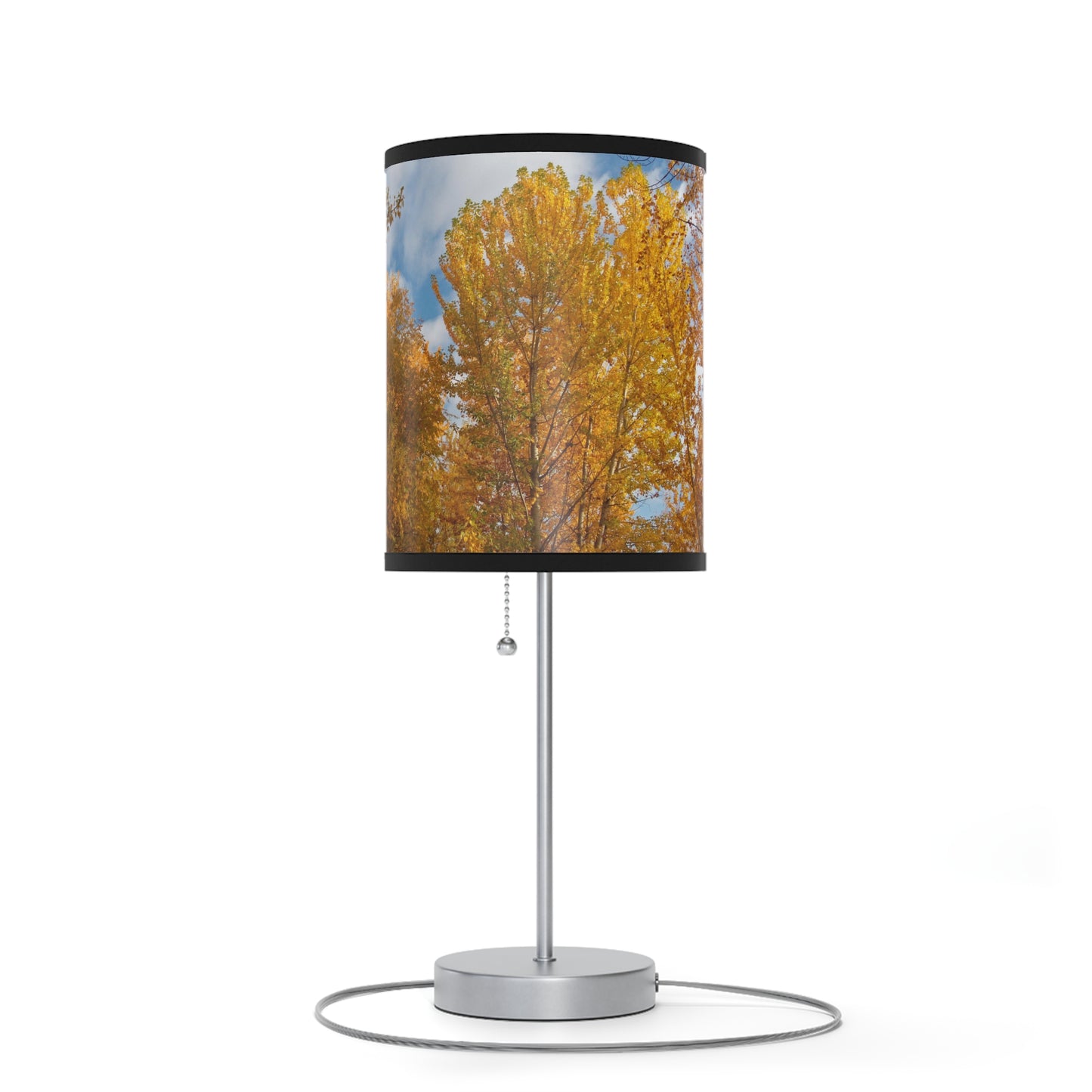 Autumn Gold Lamp on a Stand
