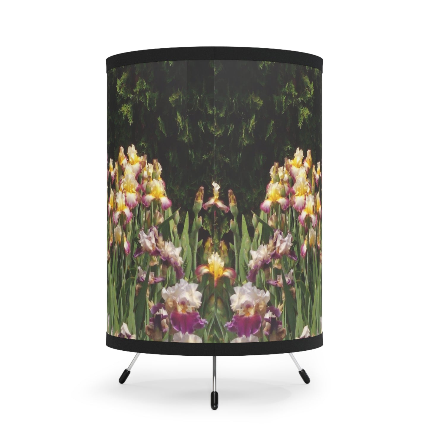Sunny Iris Garden Tripod Lamp