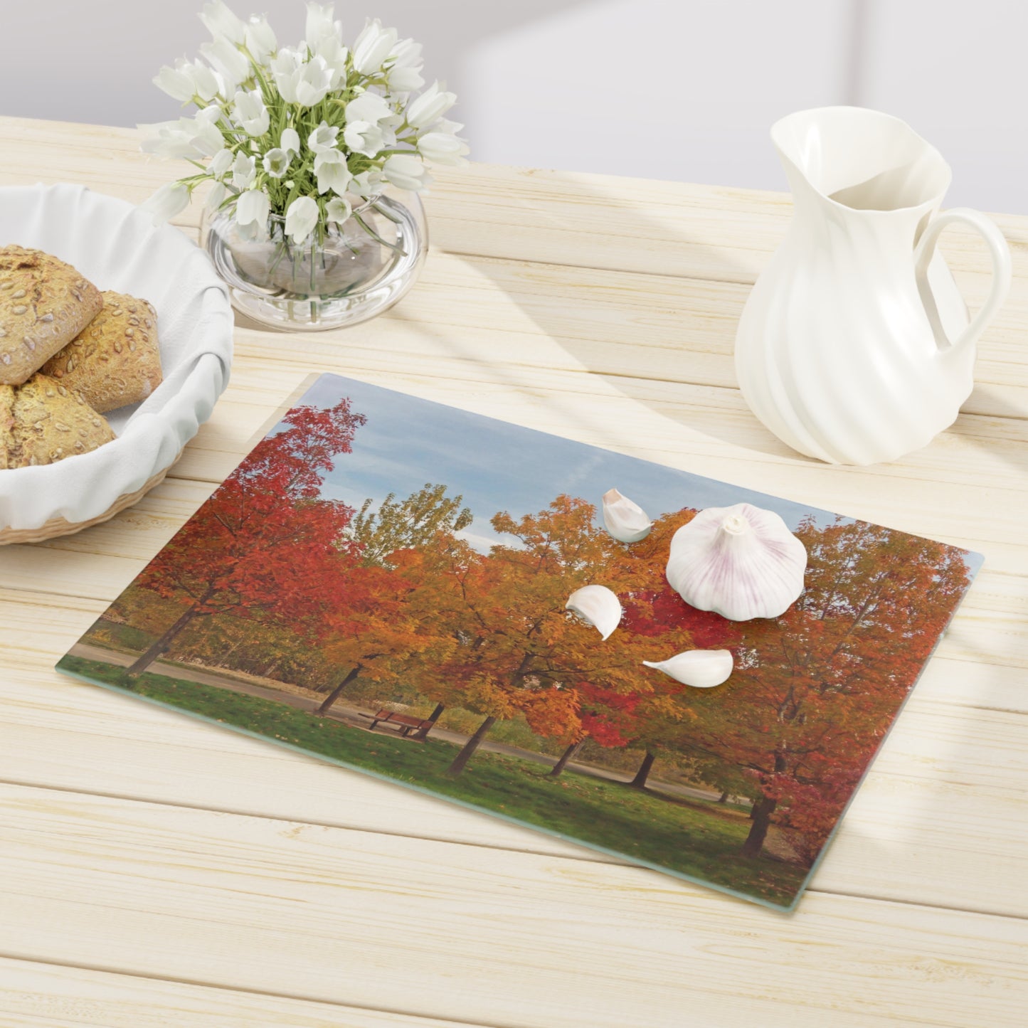 Autumn Serenity Cutting Board Dishwasher Safe