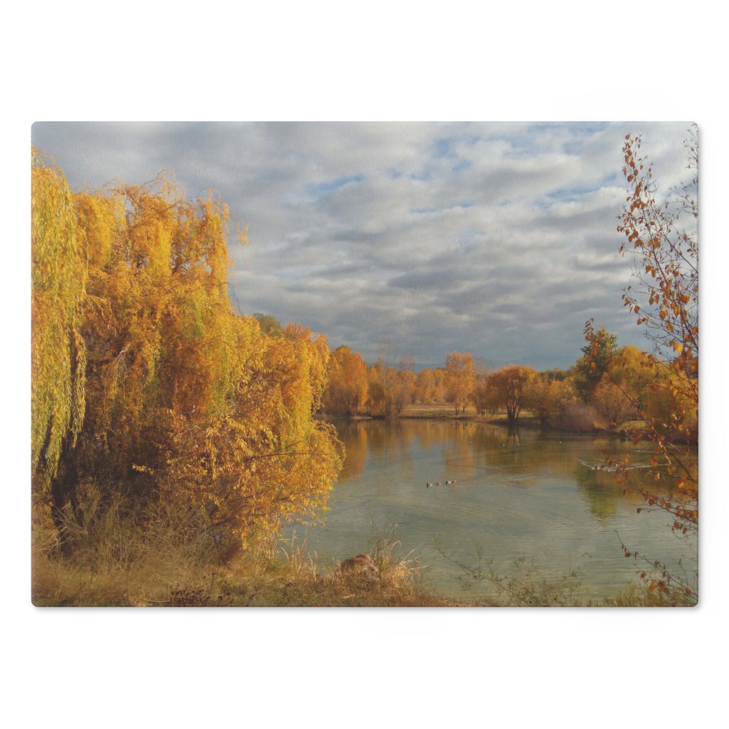 Autumn Peace Cutting Board Dishwasher Safe