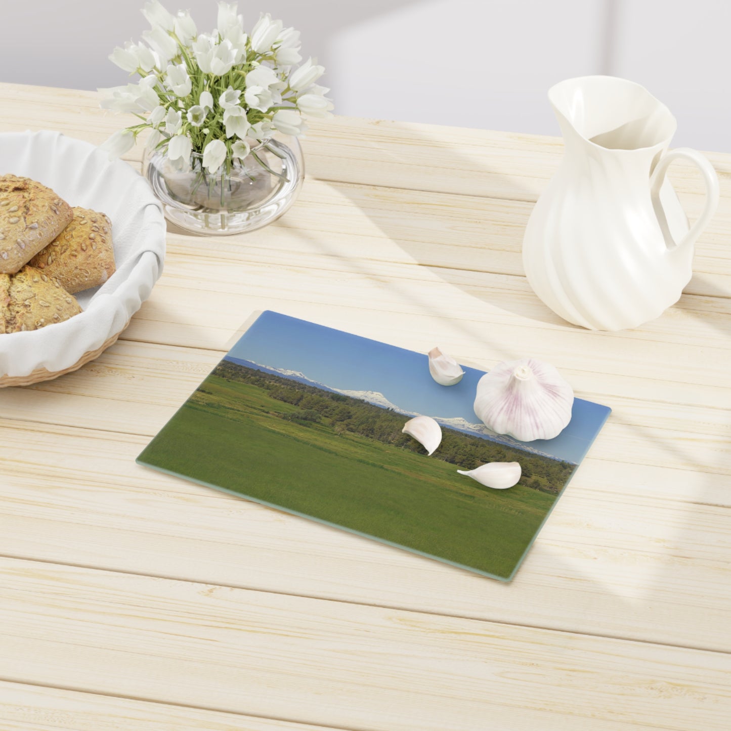 Mountain Meadow Cutting Board Dishwasher Safe