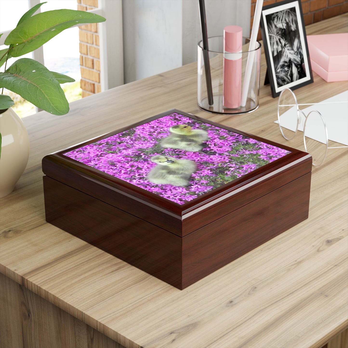 Precious Peeps Jewelry Box ~ 7.24"