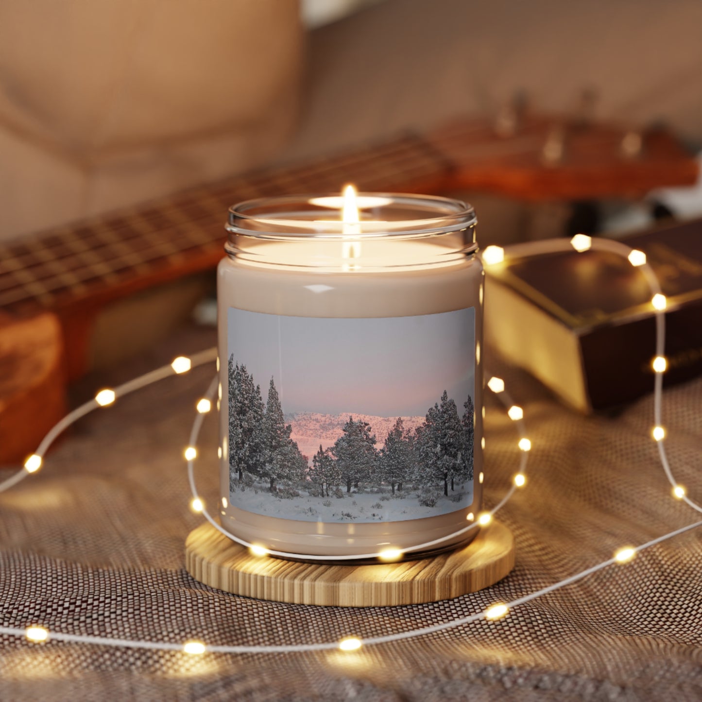 Winter Sunset Scented Soy Candle, 9oz