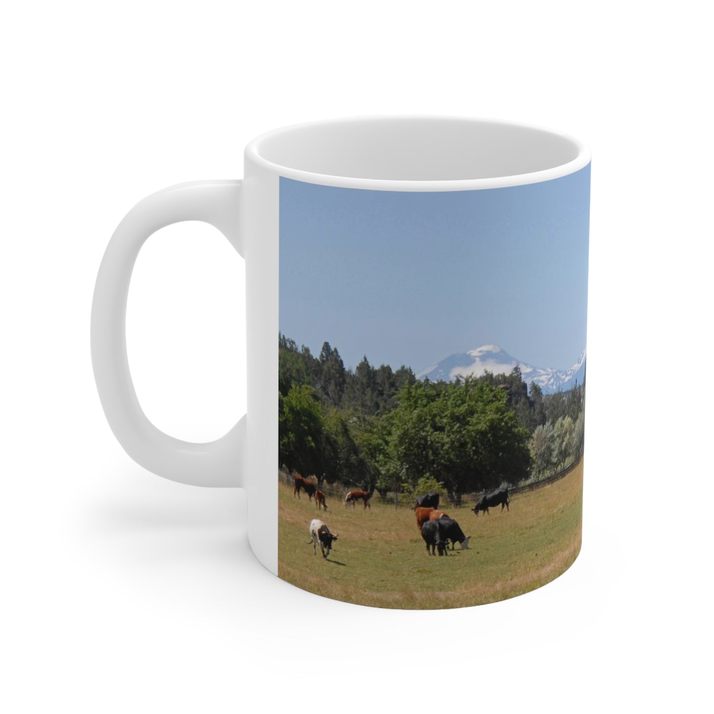 Picturesque Cattle Ceramic Mug 11oz