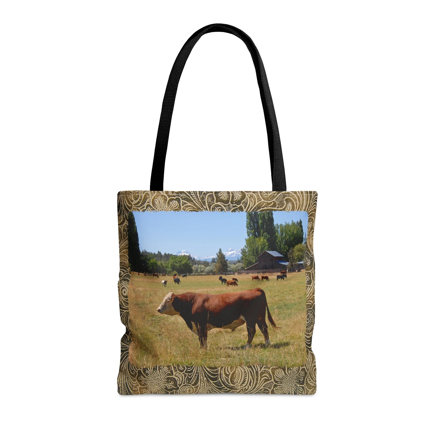 King Of The Pasture Tote Bag