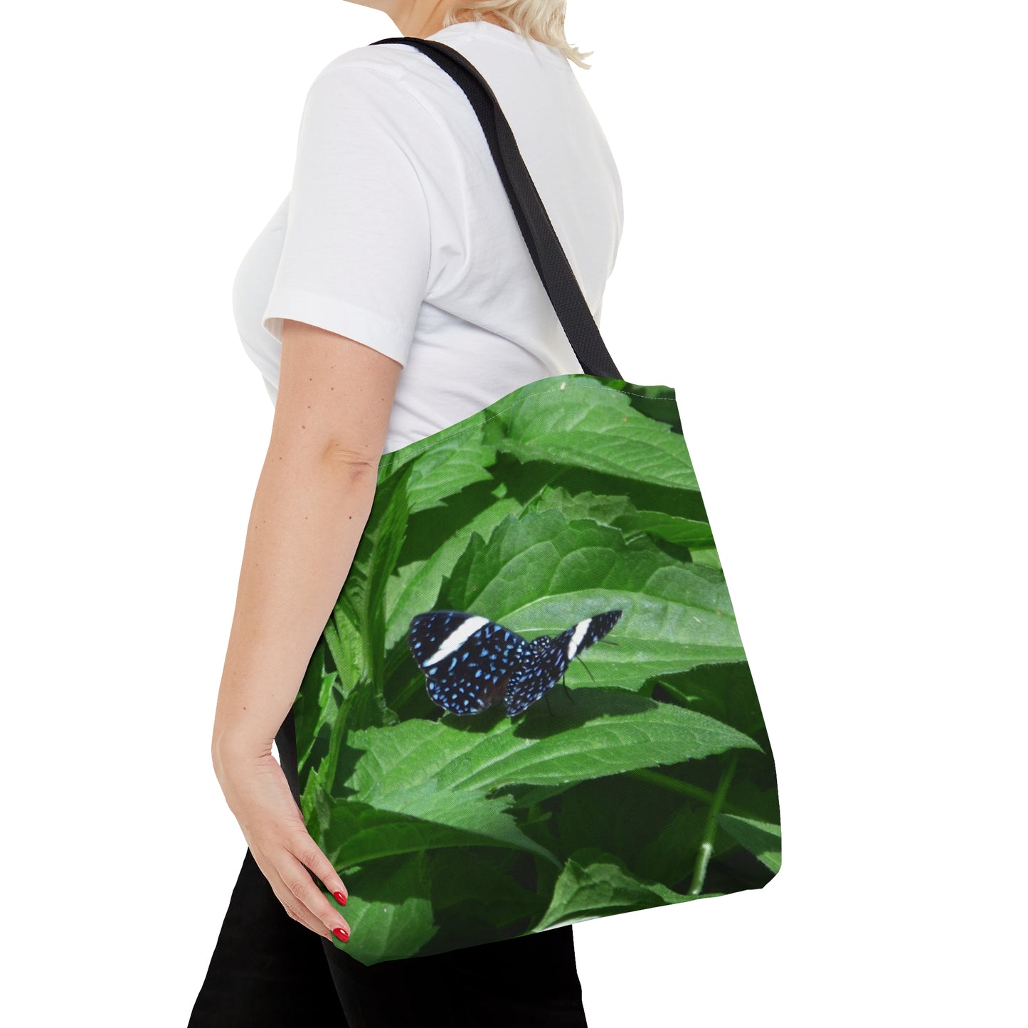 Sapphire Butterfly Tote Bag