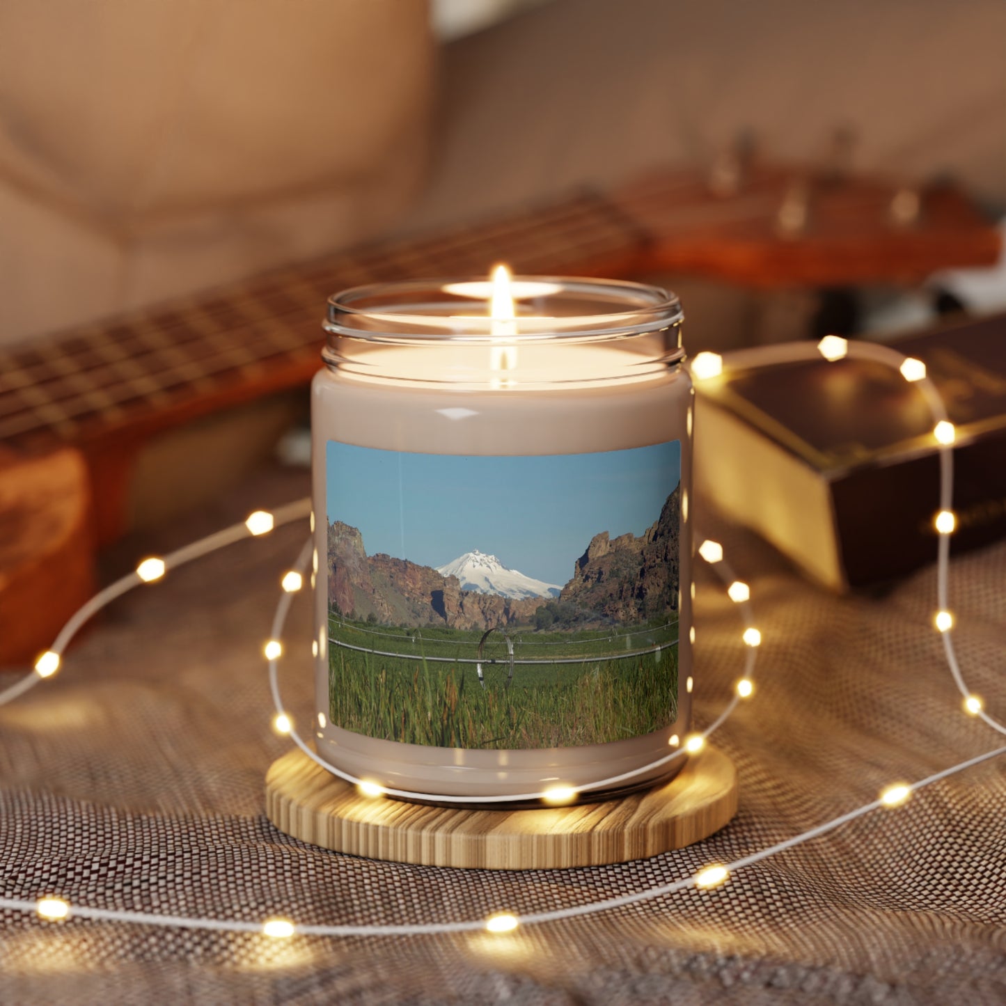 Mountain & Rocky Cliffs Scented Soy Candle, 9oz