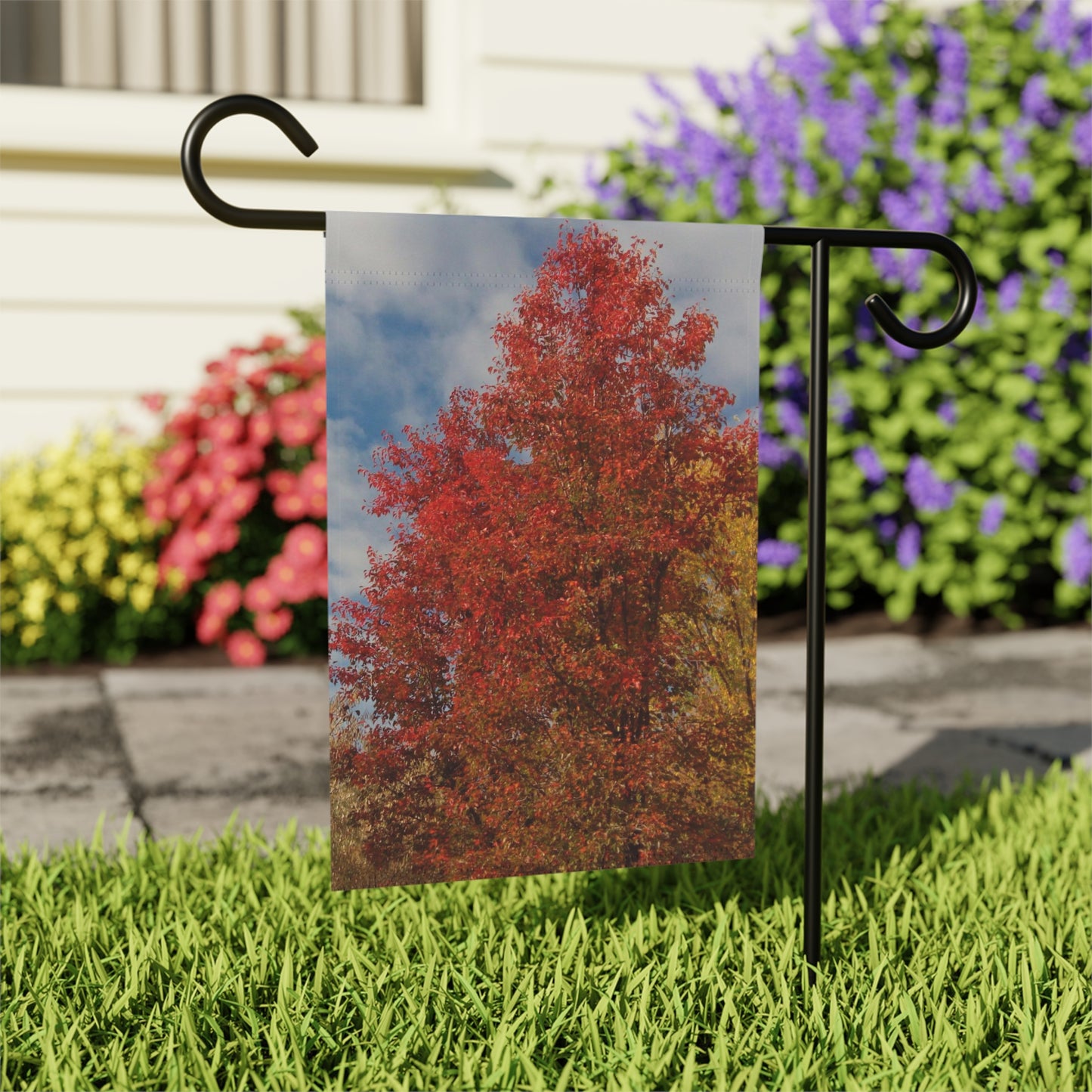 Autumn Sky Garden & House Banner