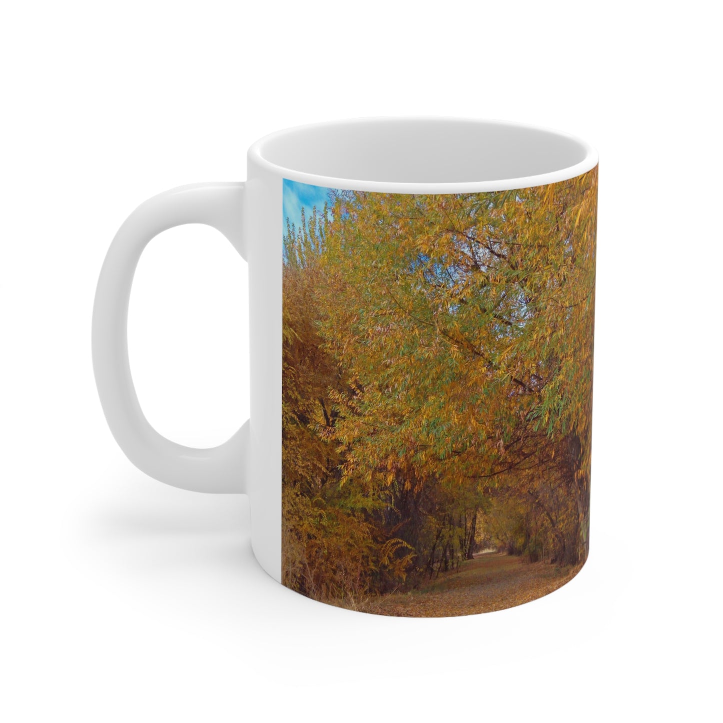 Autumn Path Ceramic Mug 11oz