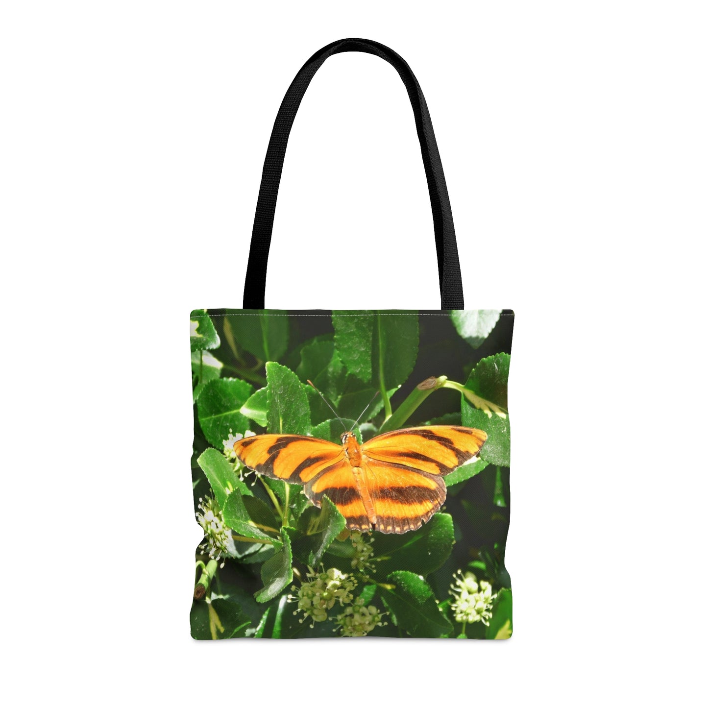 Golden Butterfly Tote Bag