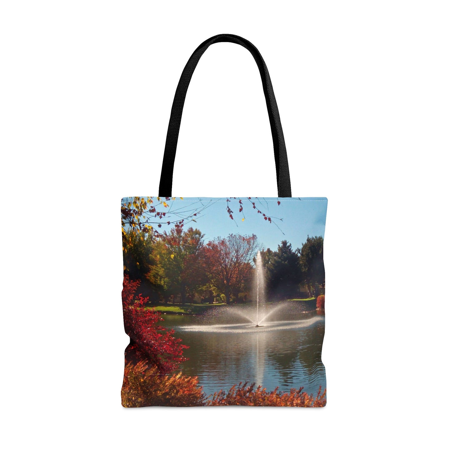 Autumn Fountain Tote Bag