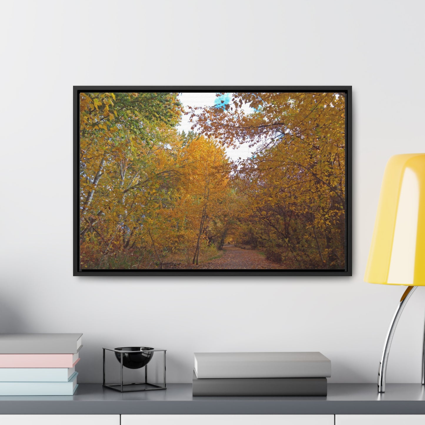 Autumn Lane Gallery Canvas Wraps Framed