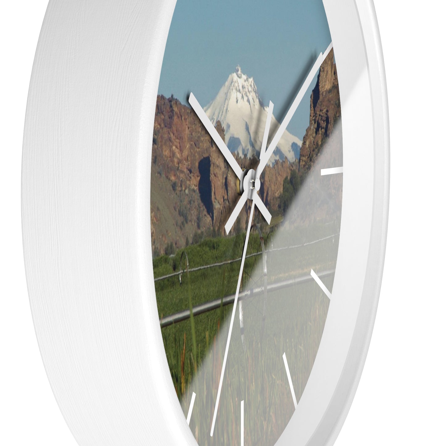 Mountain & Rocky Cliffs Wall Clock