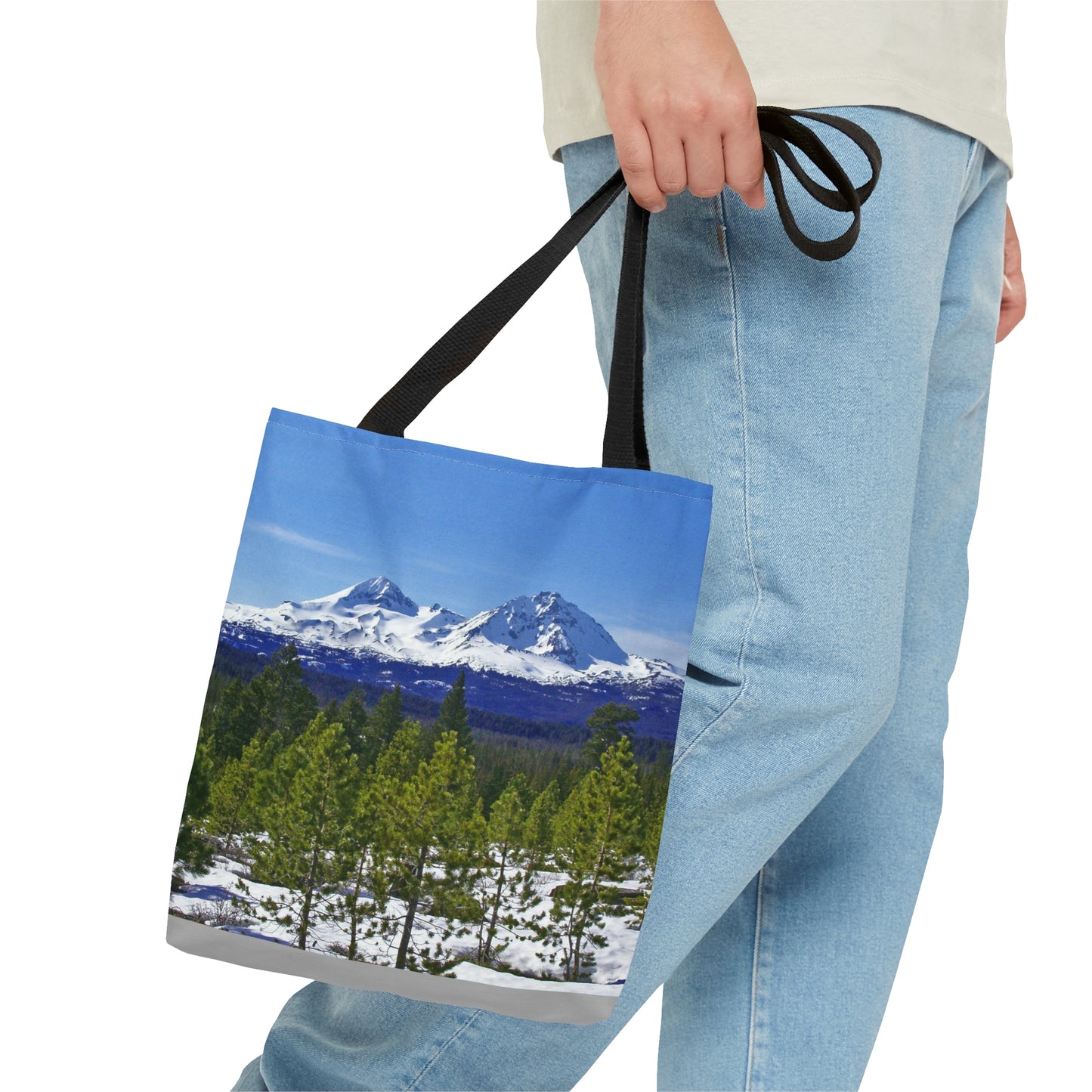 Winter Two Sisters Tote Bag